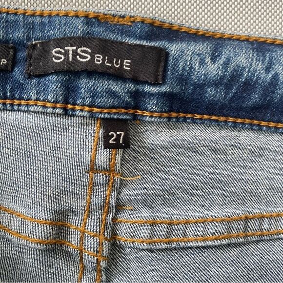 STS Blue Harper High Rise Crop Distressed Denim Jeans Women’s Size 27 - Picture 8 of 11